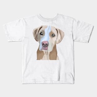 Pit Boxer Dog Kids T-Shirt